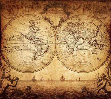 mappe antiche del mondo